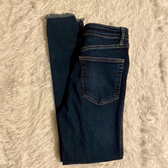 Free People Raw Hem Skinny Jeans - Picture 5 of 14